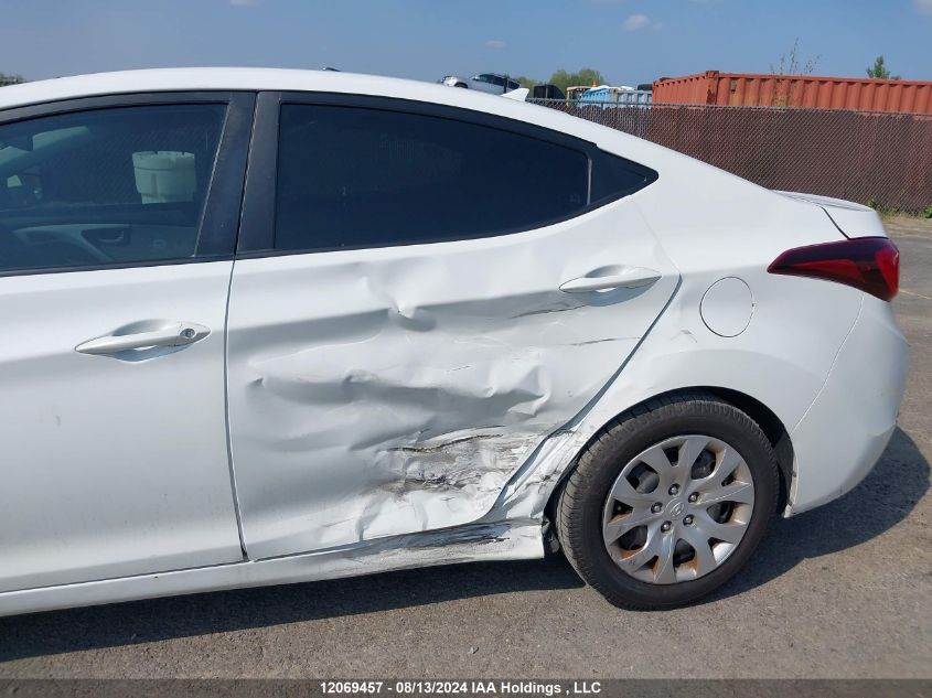 2014 Hyundai Elantra Gl VIN: 5NPDH4AE8EH486613 Lot: 12069457