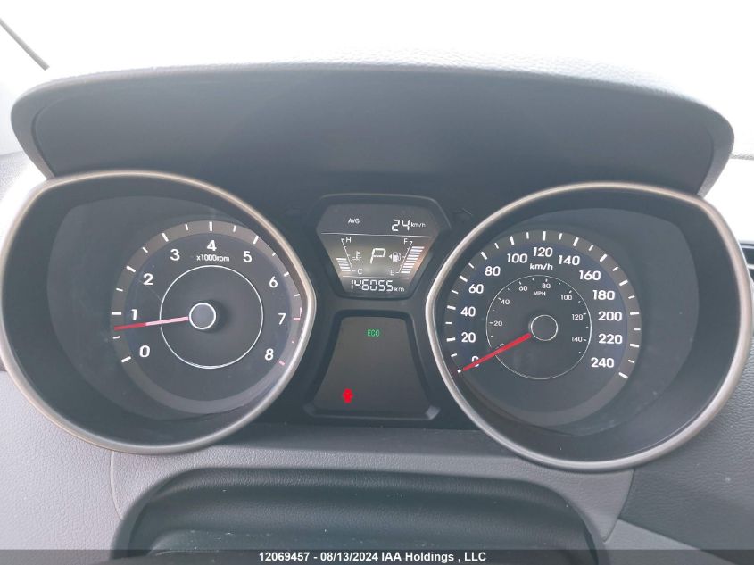 2014 Hyundai Elantra Gl VIN: 5NPDH4AE8EH486613 Lot: 12069457