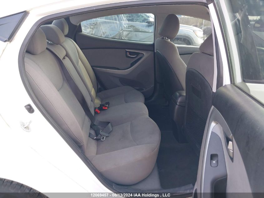 2014 Hyundai Elantra Gl VIN: 5NPDH4AE8EH486613 Lot: 12069457