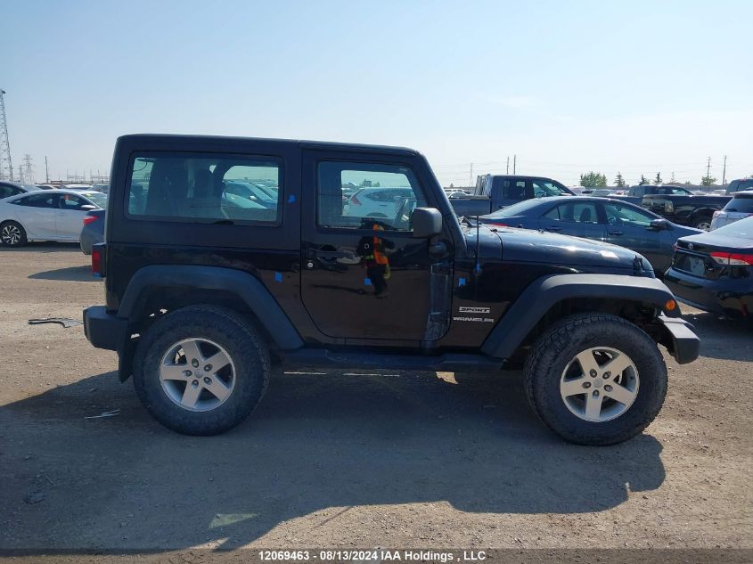 2012 Jeep Wrangler Sport VIN: 1C4AJWAG9CL182820 Lot: 12069463