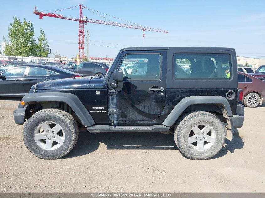 2012 Jeep Wrangler Sport VIN: 1C4AJWAG9CL182820 Lot: 12069463