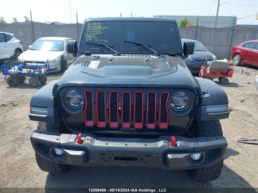 2019 Jeep Wrangler Unlimited Rubicon VIN: 1C4HJXFG0KW610316 Lot: 12069466