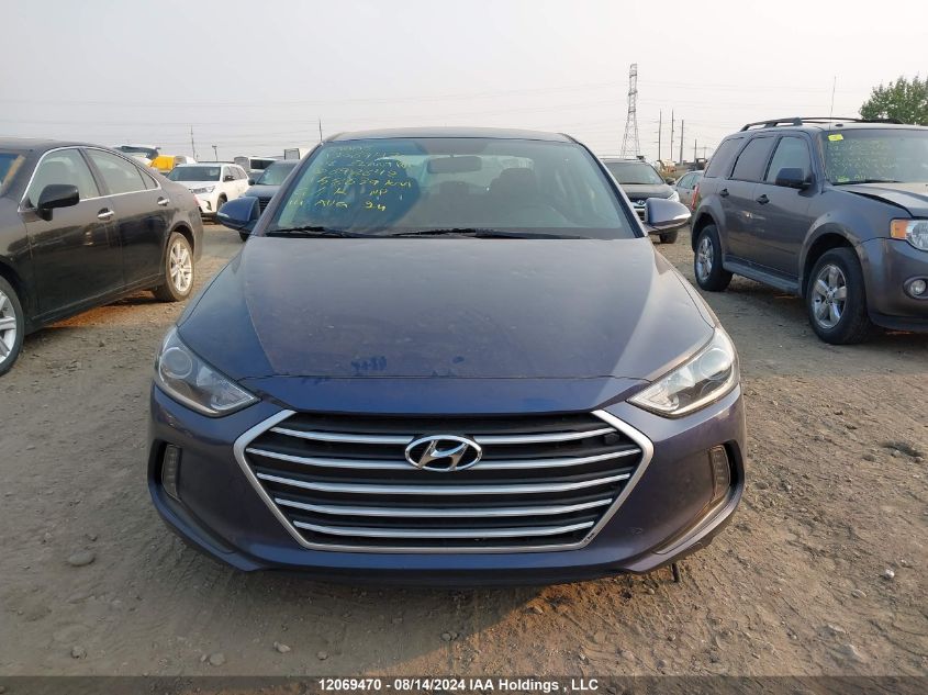 2018 Hyundai Elantra Sel/Value/Limited VIN: KMHD84LFXJU698642 Lot: 12069470