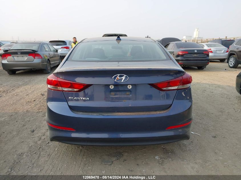 2018 Hyundai Elantra Sel/Value/Limited VIN: KMHD84LFXJU698642 Lot: 12069470