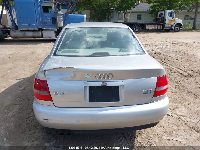 2000 Audi A4 VIN: WAUDC28D6YA034510 Lot: 12069516