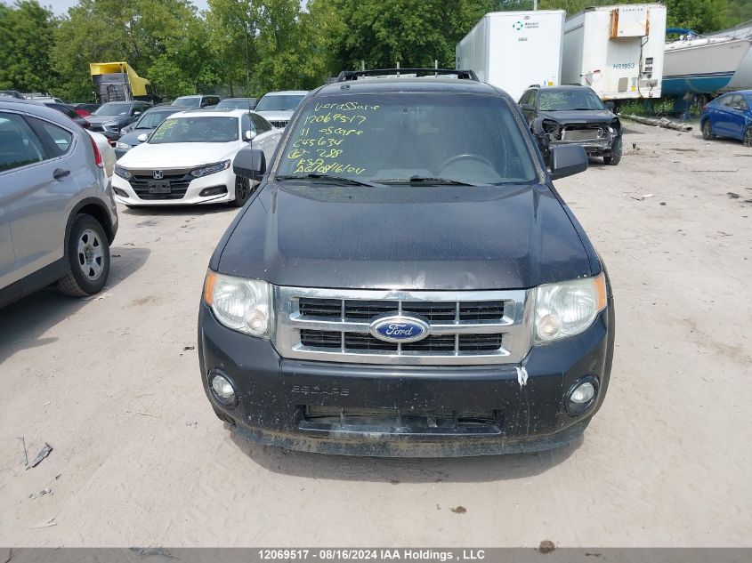 2011 Ford Escape Xlt VIN: 1FMCU9DG3BKC45634 Lot: 12069517