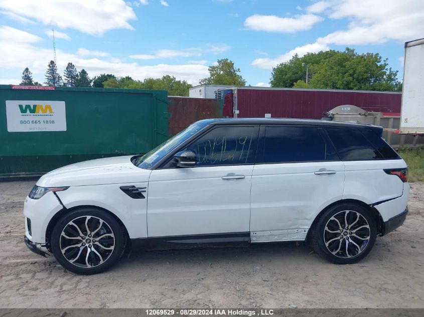 2021 Land Rover Range Rover Sport Hse Silver Edition VIN: SALWR2SUXMA770940 Lot: 12069529