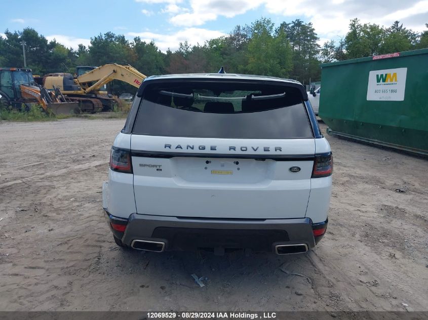 2021 Land Rover Range Rover Sport Hse Silver Edition VIN: SALWR2SUXMA770940 Lot: 12069529