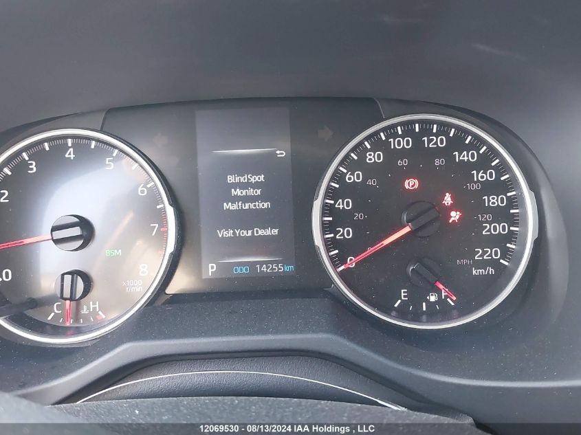 2022 Toyota Rav4 Le VIN: 2T3B1RFV2NC281347 Lot: 12069530