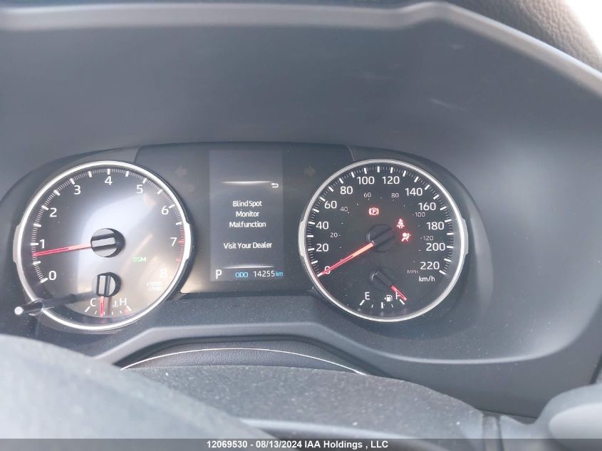 2022 Toyota Rav4 Le VIN: 2T3B1RFV2NC281347 Lot: 12069530