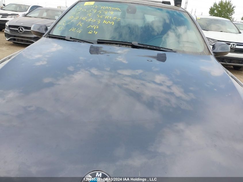 2007 BMW 3 Series VIN: WBAVC93527KZ71148 Lot: 12069533