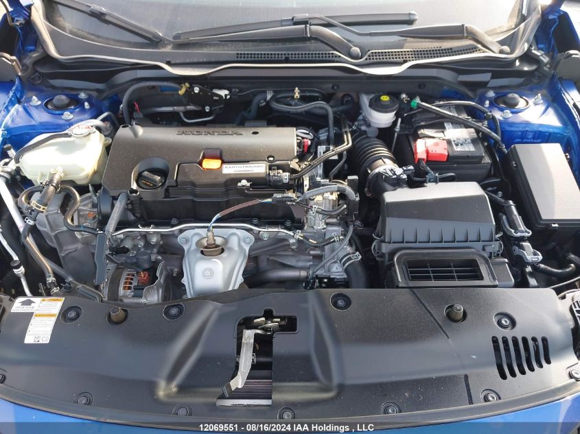 2020 Honda Civic Ex 4Dr VIN: 2HGFC2F77LH012942 Lot: 12069551