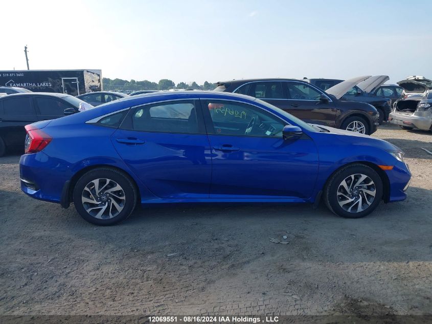 2020 Honda Civic Ex 4Dr VIN: 2HGFC2F77LH012942 Lot: 12069551