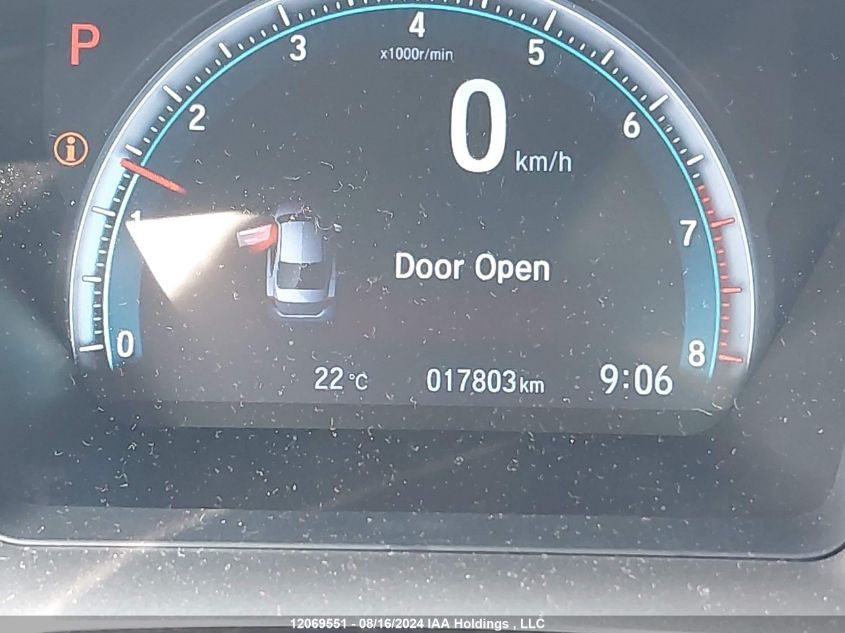 2020 Honda Civic Ex 4Dr VIN: 2HGFC2F77LH012942 Lot: 12069551