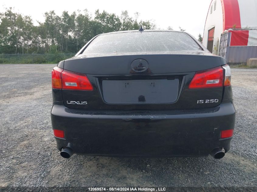 2008 Lexus Is 250 VIN: JTHBK262782061254 Lot: 12069574