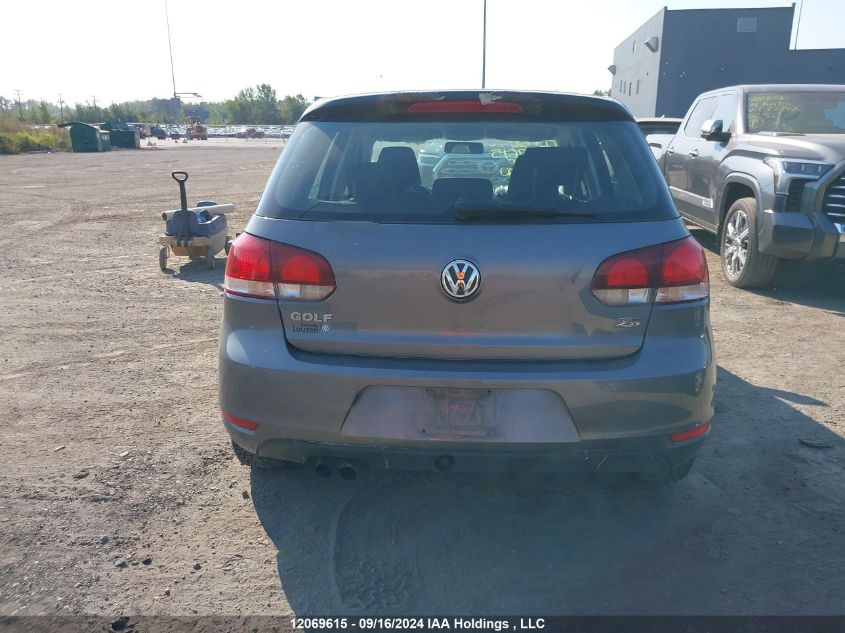 2010 Volkswagen Golf VIN: WVWCA7AJ4AW102040 Lot: 12069615