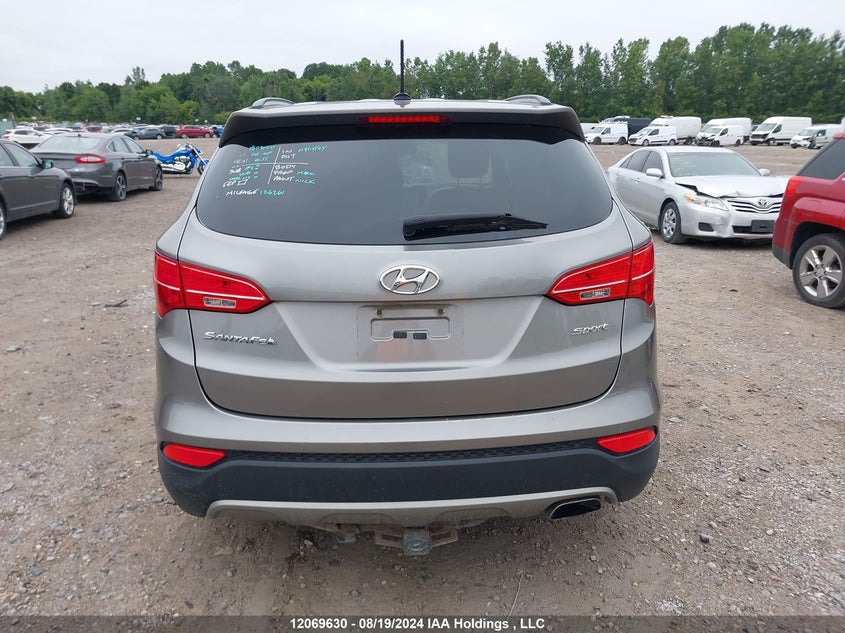 2014 Hyundai Santa Fe Sport VIN: 5XYZT3LB9EG158643 Lot: 12069630