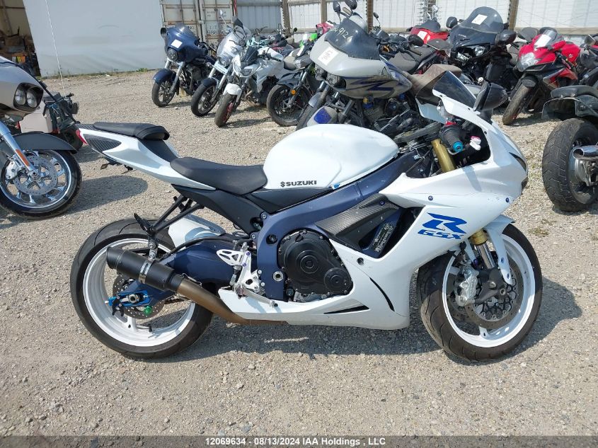 2011 Suzuki Gsx750 VIN: JS1GR7MA7B2100016 Lot: 12069634