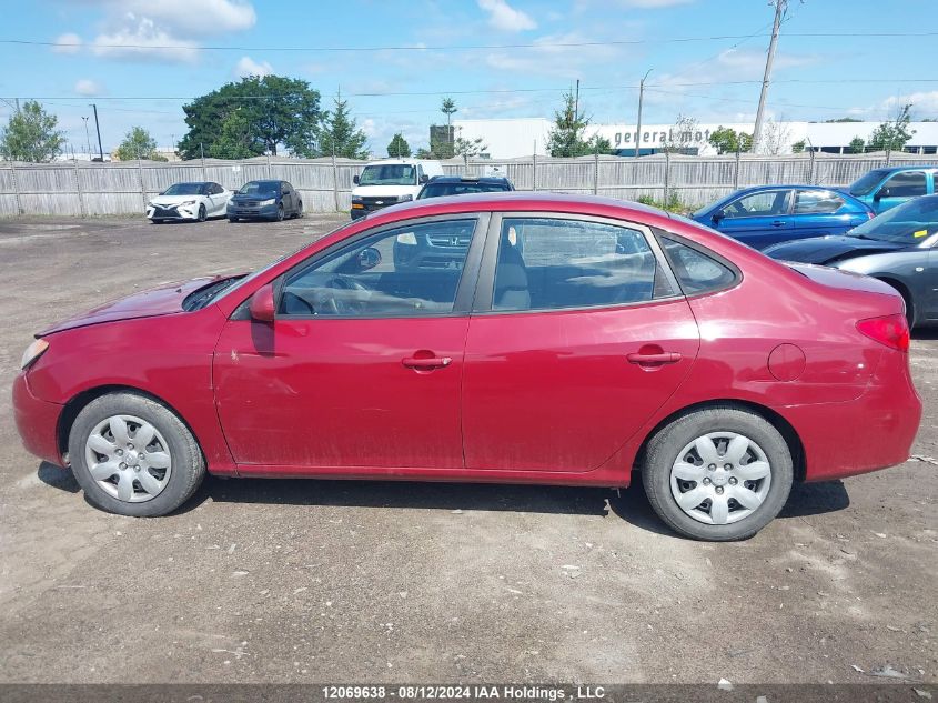 KMHDU4BD0AU004696 2010 Hyundai Elantra Blue/Gls/Se