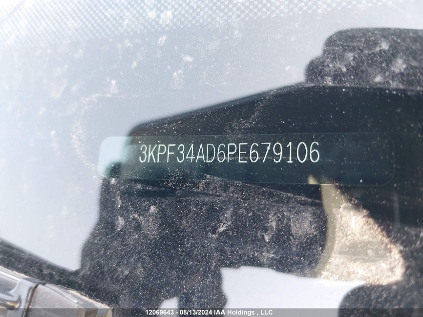 2023 Kia Forte Ex/Ex+/Ex Premium VIN: 3KPF34AD6PE679106 Lot: 12069643
