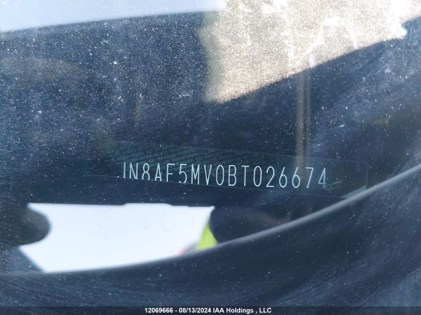 2011 Nissan Juke Sv VIN: JN8AF5MV0BT026674 Lot: 12069666