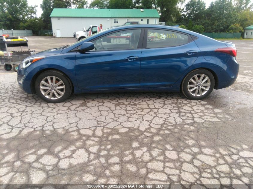 KMHDH4AEXGU550316 2016 Hyundai Elantra