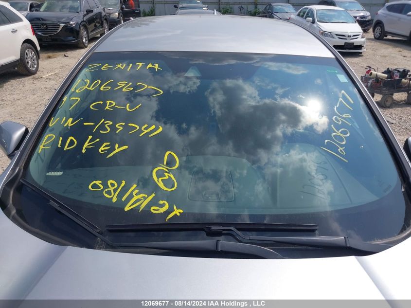 2017 Honda Cr-V VIN: 2HKRW2H23HH139741 Lot: 12069677