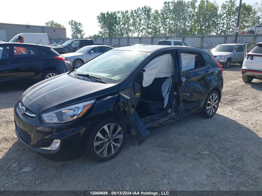 2017 Hyundai Accent Se VIN: KMHCT5AE5HU343057 Lot: 12069689