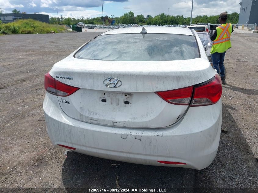 2013 Hyundai Elantra Gls/Limited VIN: 5NPDH4AE9DH182768 Lot: 12069716