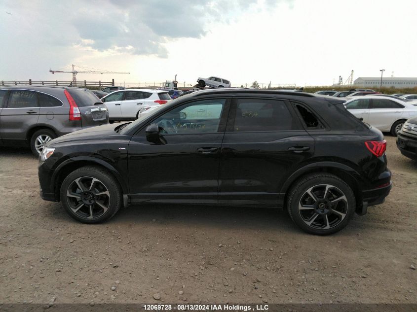 2023 Audi Q3 VIN: WA1EECF35P1148458 Lot: 12069728