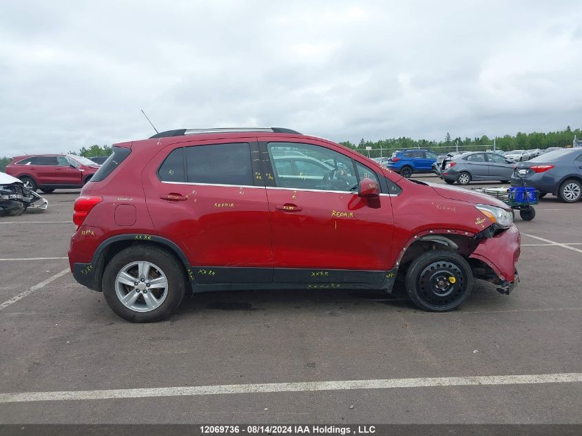 2019 Chevrolet Trax VIN: 3GNCJPSB2KL379369 Lot: 12069736