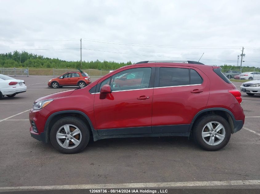 2019 Chevrolet Trax VIN: 3GNCJPSB2KL379369 Lot: 12069736
