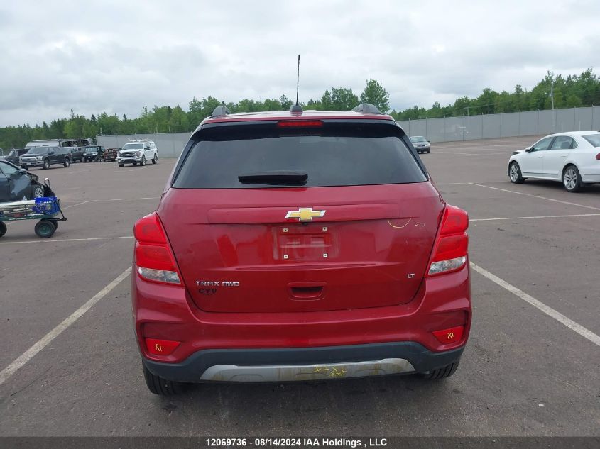 2019 Chevrolet Trax VIN: 3GNCJPSB2KL379369 Lot: 12069736