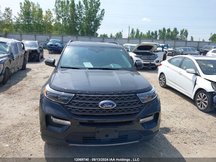 2022 Ford Explorer Xlt VIN: 1FMSK8DH5NGB25359 Lot: 12069740