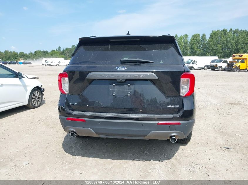 2022 Ford Explorer Xlt VIN: 1FMSK8DH5NGB25359 Lot: 12069740