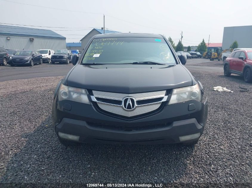 2009 Acura Mdx VIN: 2HNYD28239H006189 Lot: 12069744