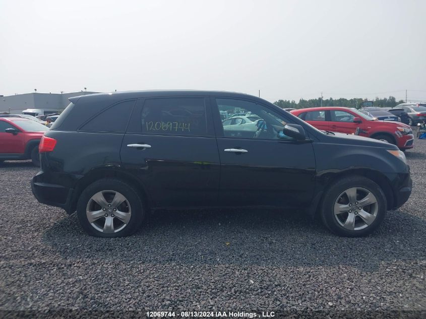 2009 Acura Mdx VIN: 2HNYD28239H006189 Lot: 12069744