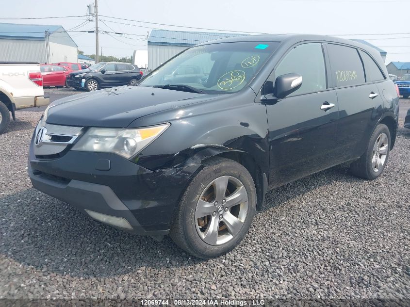 2009 Acura Mdx VIN: 2HNYD28239H006189 Lot: 12069744