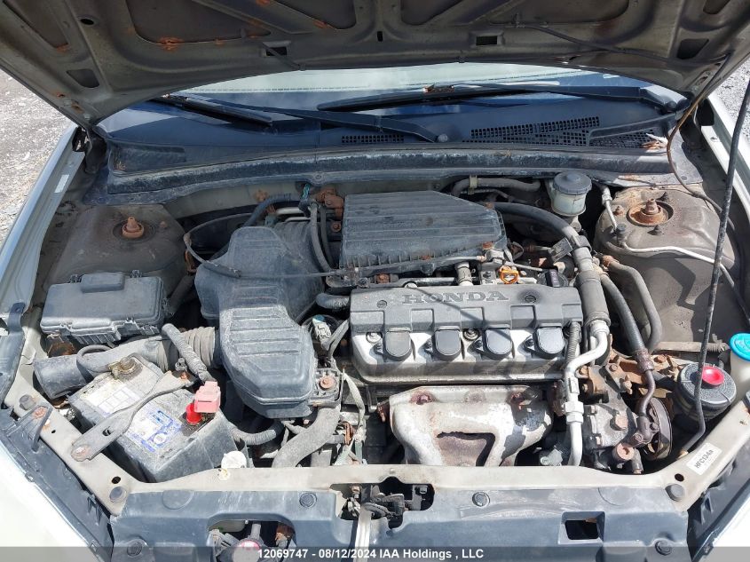 2004 Honda Civic Sdn VIN: 2HGES16394H928285 Lot: 12069747