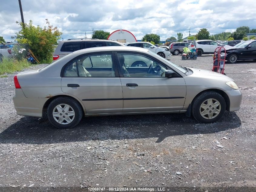 2004 Honda Civic Sdn VIN: 2HGES16394H928285 Lot: 12069747