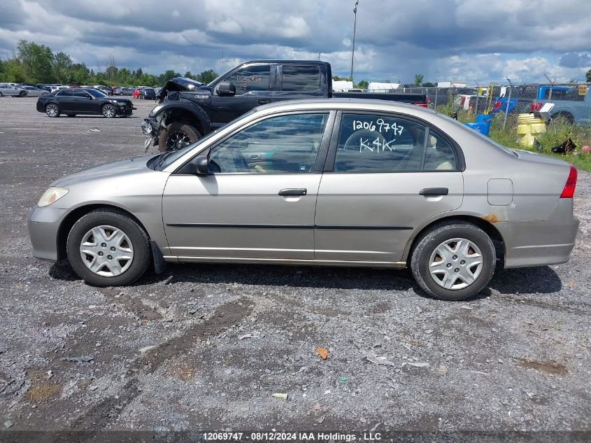 2004 Honda Civic Sdn VIN: 2HGES16394H928285 Lot: 12069747
