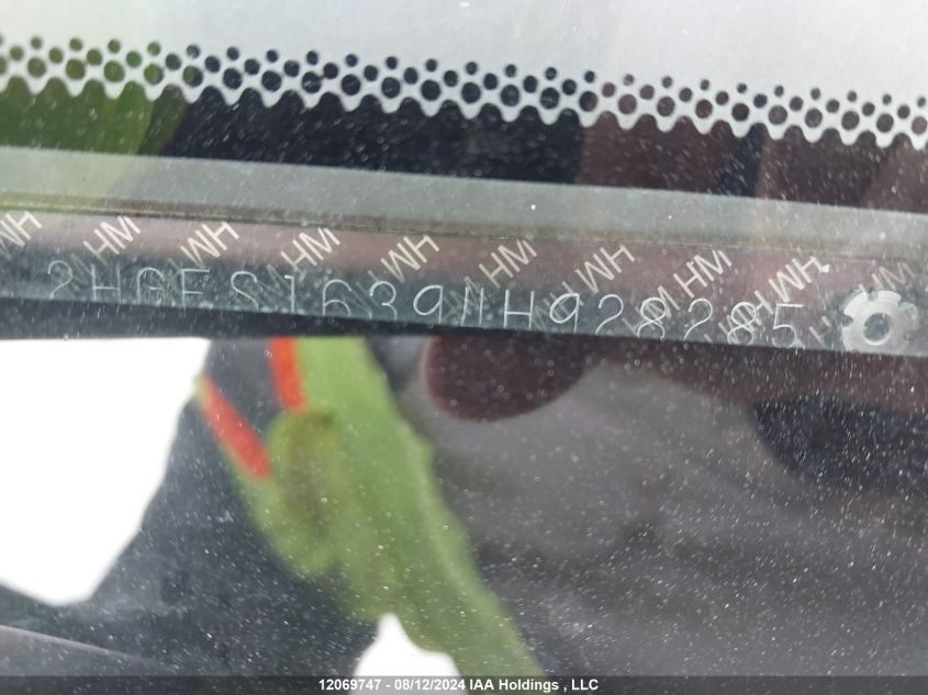 2004 Honda Civic Sdn VIN: 2HGES16394H928285 Lot: 12069747