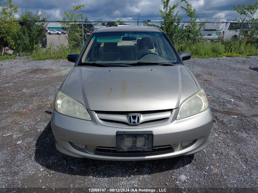 2004 Honda Civic Sdn VIN: 2HGES16394H928285 Lot: 12069747