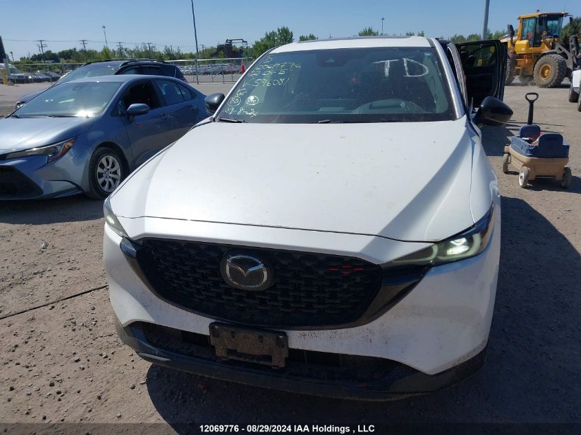 2022 Mazda Cx-5 VIN: JM3KFBDY9N0596081 Lot: 12069776