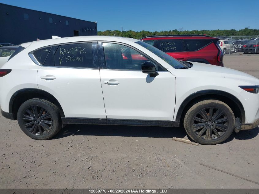 2022 Mazda Cx-5 VIN: JM3KFBDY9N0596081 Lot: 12069776