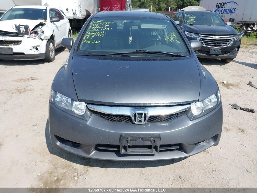 2009 Honda Civic Sdn VIN: 2HGFA16099H104615 Lot: 12069787