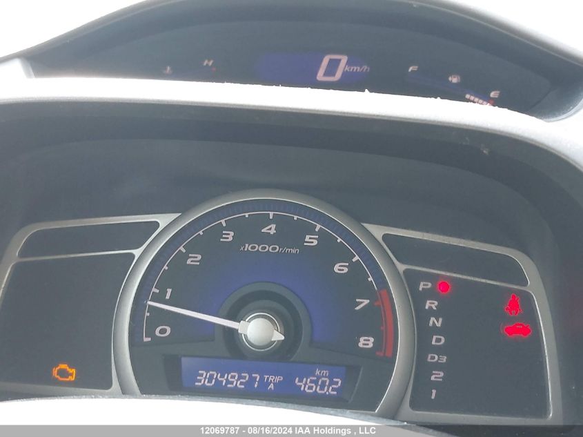 2009 Honda Civic Sdn VIN: 2HGFA16099H104615 Lot: 12069787