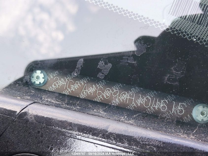 2009 Honda Civic Sdn VIN: 2HGFA16099H104615 Lot: 12069787