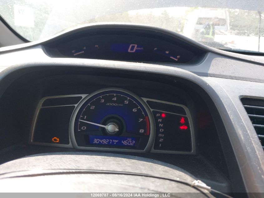 2009 Honda Civic Sdn VIN: 2HGFA16099H104615 Lot: 12069787