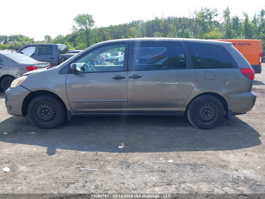 2005 Toyota Sienna Ce VIN: 5TDZA29C45S315529 Lot: 12069791